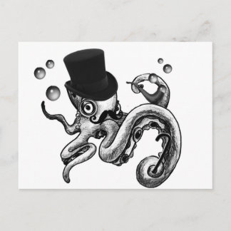 Kiwi de Fancy Octopus Briefkaart