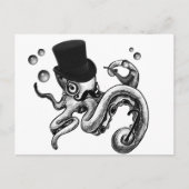 Kiwi de Fancy Octopus Briefkaart (Voorkant)