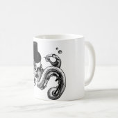 Kiwi de Fancy Octopus Koffiemok (Voorkant rechts)