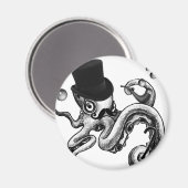 Kiwi de Fancy Octopus Magneet (Voorkant / Achterkant)