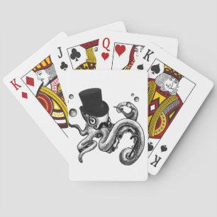 Kiwi de Fancy Octopus Pokerkaarten