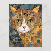 Kiwi de Kat Briefkaart (Voorkant)