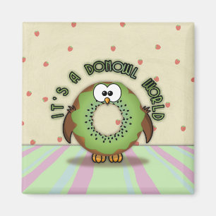 kiwi donowl magneet