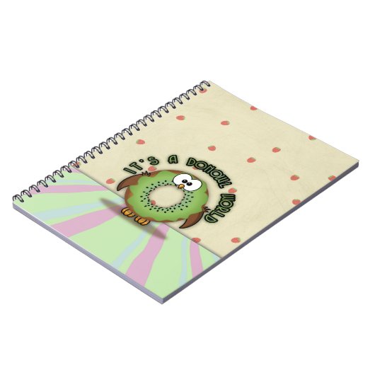 kiwi donowl notitieboek (Linkerzijde)