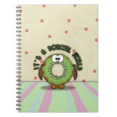 kiwi donowl notitieboek (Voorkant)