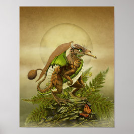 Kiwi Dragon 11x14 (4x6 en hoger) Poster