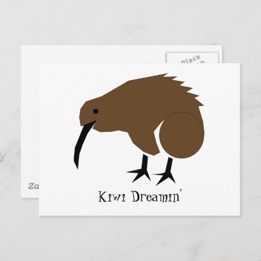 Kiwi Dreamweaver' Briefkaart (Voorkant / Achterkant)