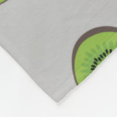 Kiwi Fleece Deken (Hoek)