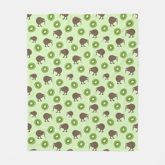 Kiwi Fleece Deken (Voorkant)