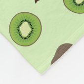 Kiwi Fleece Deken (Hoek)