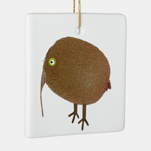 Kiwi Fruit Bird Ornament (Rechts)