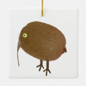 Kiwi Fruit Bird Ornament (Achterkant)