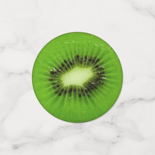 Kiwi Fruit Fresh Slice Confetti (Kleine voorkant)