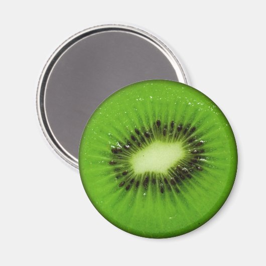 Kiwi Fruit Fresh Slice Magneet (Voorkant / Achterkant)