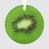 Kiwi Fruit Fresh Slice Ornament (achterkant)