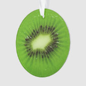 Kiwi Fruit Fresh Slice Ornament (voorkant)