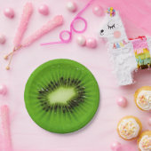 Kiwi Fruit Fresh Slice Papieren Bordje (Feest)