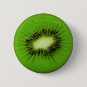 Kiwi Fruit Fresh Slice Ronde Button 5,7 Cm (Voorkant)