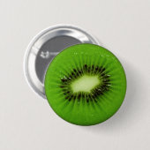Kiwi Fruit Fresh Slice Ronde Button 5,7 Cm (Voorkant /achterkant)