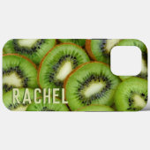Kiwi Fruit Groen Aangepaste Naam Case-Mate iPhone Case (Achterkant (horizontaal))