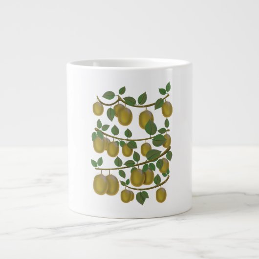 Kiwi Fruit Grote Koffiekop (Voorkant)