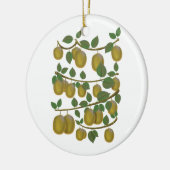 Kiwi Fruit Keramisch Ornament (Links)