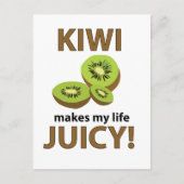 Kiwi Fruit Liefhebber Briefkaart (Voorkant)