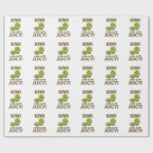 Kiwi Fruit Liefhebber Cadeaupapier (Vlak)