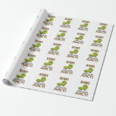 Kiwi Fruit Liefhebber Cadeaupapier (Uitgerold)