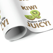 Kiwi Fruit Liefhebber Cadeaupapier (Rol Hoek)