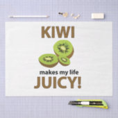 Kiwi Fruit Liefhebber Kiwi Tissuepapier (Craft)