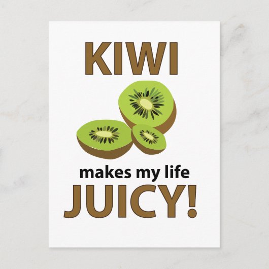 Kiwi Fruit Lover Kiwi Briefkaart (Voorkant)