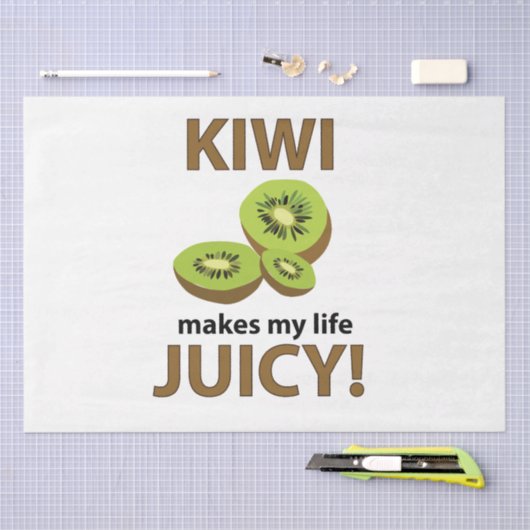 Kiwi Fruit Lover Kiwi Tissuepapier (Craft)