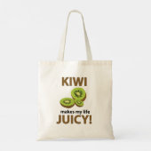 Kiwi Fruit Lover Kiwi Tote Bag (Achterkant)