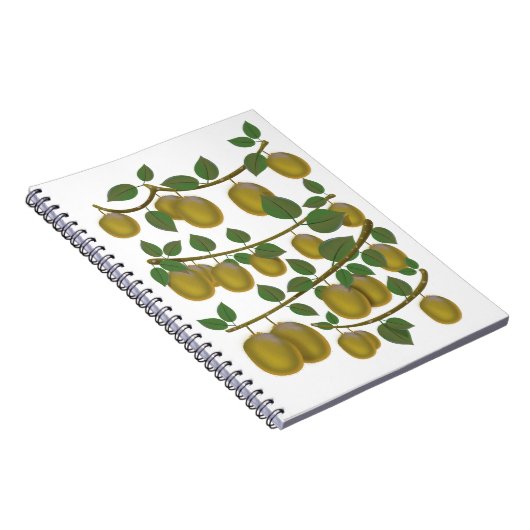 Kiwi Fruit Notitieboek (Rechterzijde)