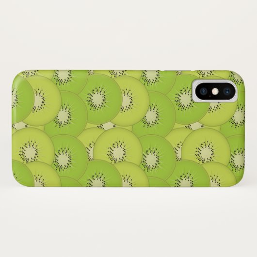 Kiwi Fruit Pattern Case-Mate iPhone Case (Achterkant (horizontaal))