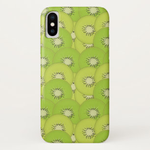 Kiwi Fruit Pattern iPhone X Hoesje