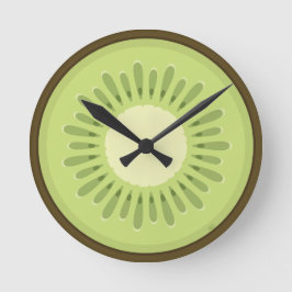 Kiwi Fruit Slice Ronde Klok