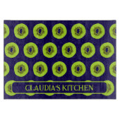 Kiwi Fruit Slices Patroon keuken Snijplank (Voorkant)