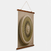 Kiwi Fruit Snee Hanggend Wandkleed (Gebogen)