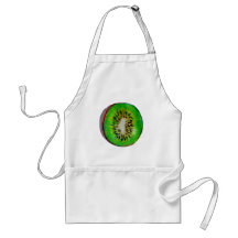 Kiwi Fruit Tekening op Apron