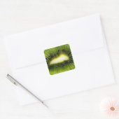 Kiwi Fruit Vierkante Sticker (Envelop)