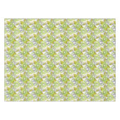 Kiwi, fruitig, groen en wit, vers tafelkleed (Voorkant (Horizontaal))