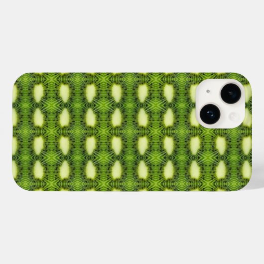 Kiwi-fruitpatroon Case-Mate iPhone Case (Achterkant (horizontaal))