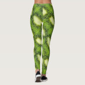 Kiwi-fruitpatroon Leggings (Achterkant)