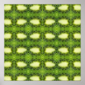 Kiwi-fruitpatroon Poster (Voorkant)