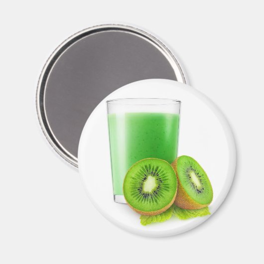Kiwi glad thie magneet (Voorkant / Achterkant)