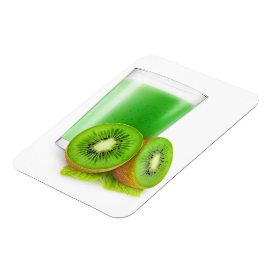 Kiwi glad thie magneet (Linkerzijde)