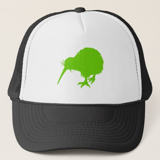 Kiwi Green Bird Trucker Pet (Voorkant)