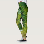 Kiwi Green Tie Dye New Leggings (Links)